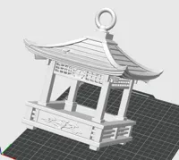 Japanese Bird Feeder- White 0.2mm layer, 2 walls, 10% infill