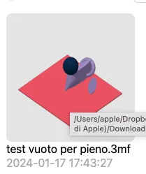 TEST VUOTO PER PIENO