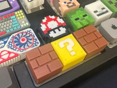 Mario Keycaps