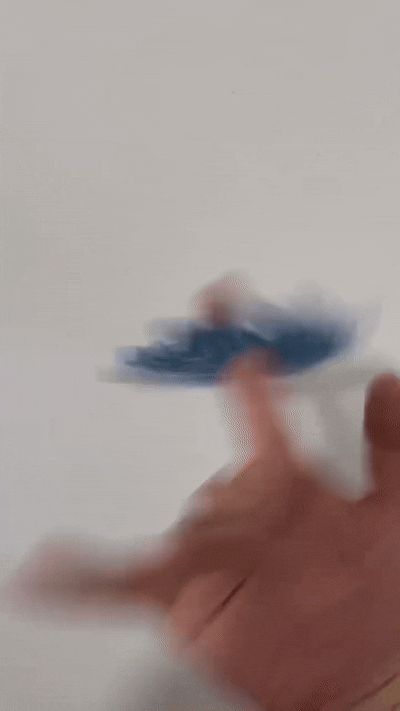 仅需17g 指尖陀螺雪花手里剑A