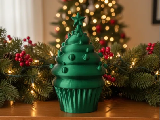 Cupcake Christmas Tree