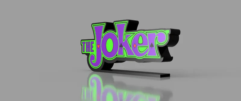 The Joker Logo Light Box
