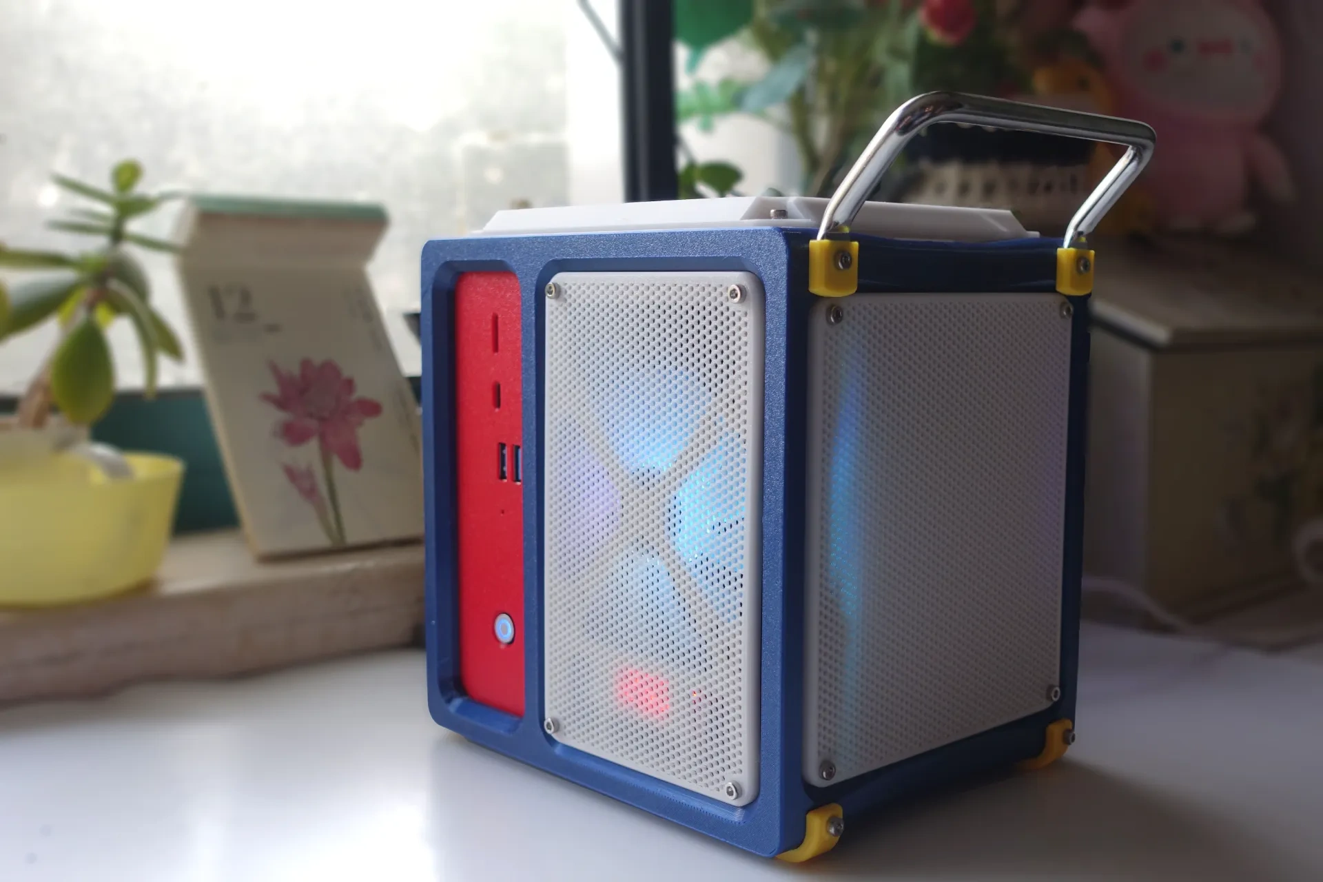 Miniatura 2 do modelo 3D Geek版三盘位NAS机箱