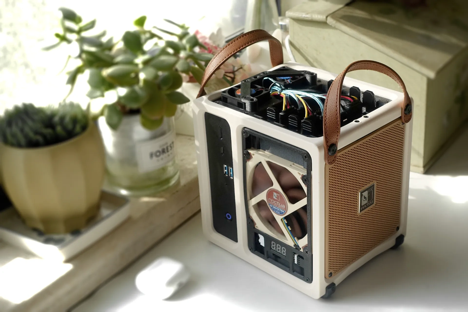 Miniatura 5 do modelo 3D Geek版三盘位NAS机箱