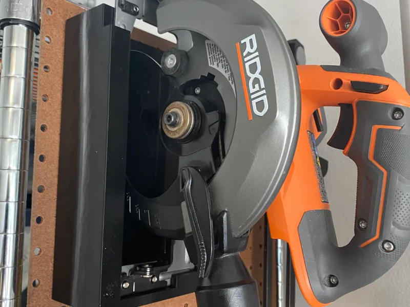Ridgid 18v Circular Saw Pegboard Hanger