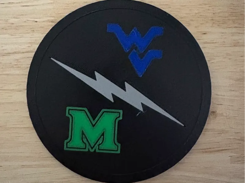 WV house divided Coaster
