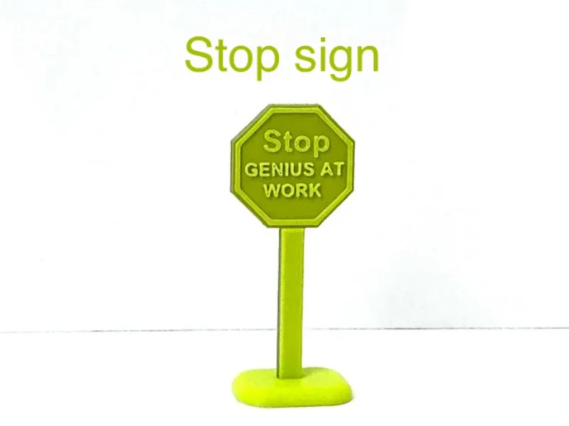 Stop sign