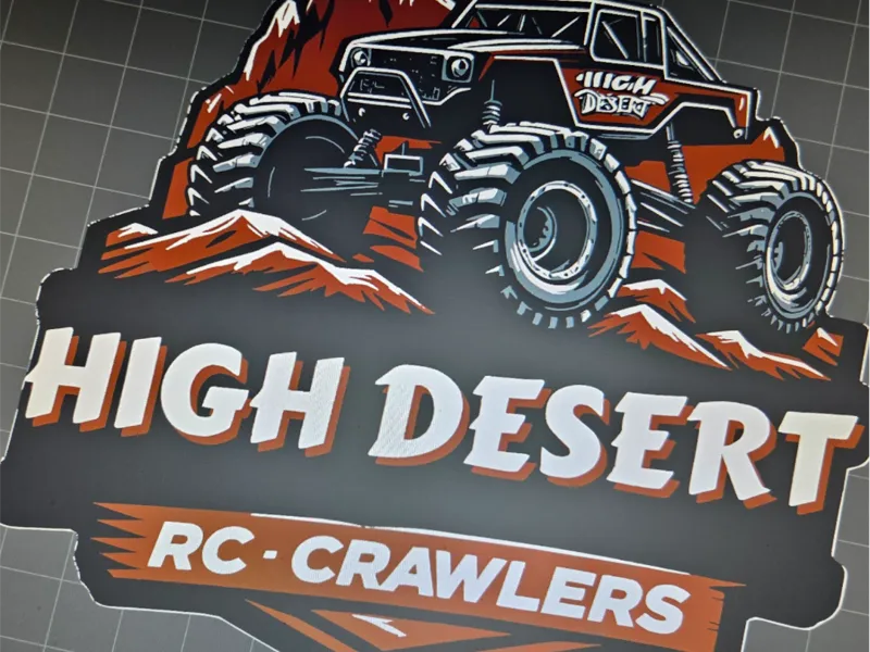 High Desert RC Crawlers Key Chain