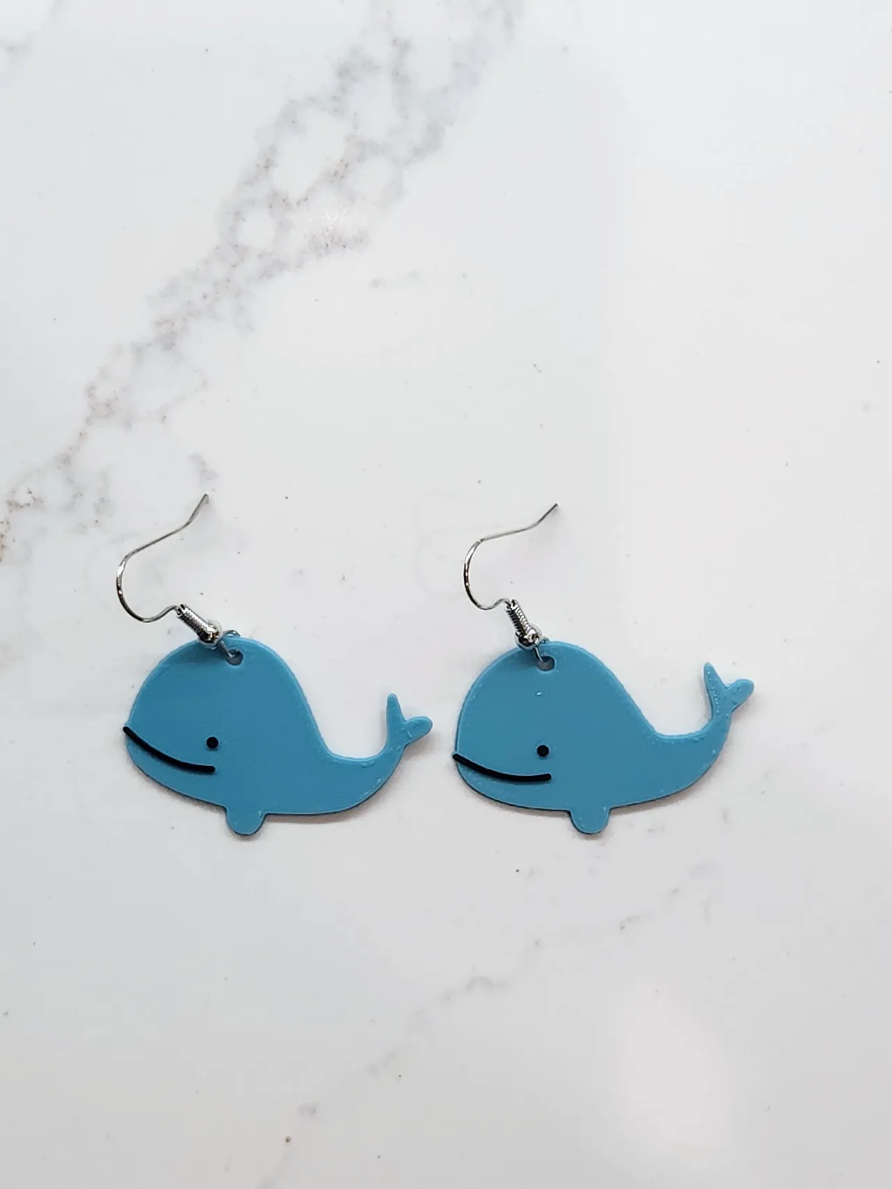 Whale Earrings view 2