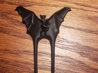Barrette cheveux chauve-souris — photo 2