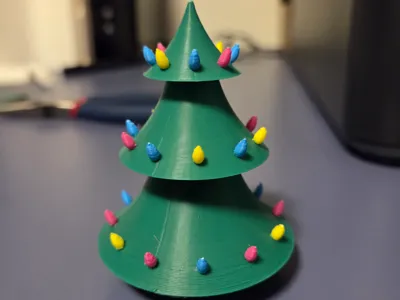 Retro Christmas Tree