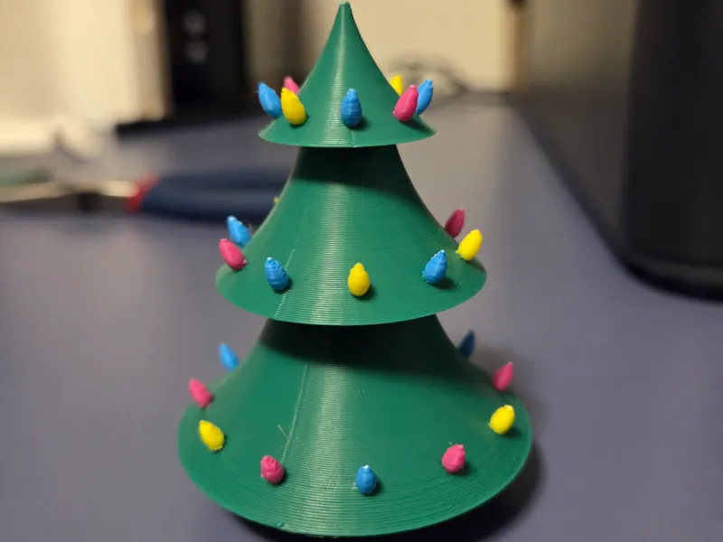 Retro Christmas Tree