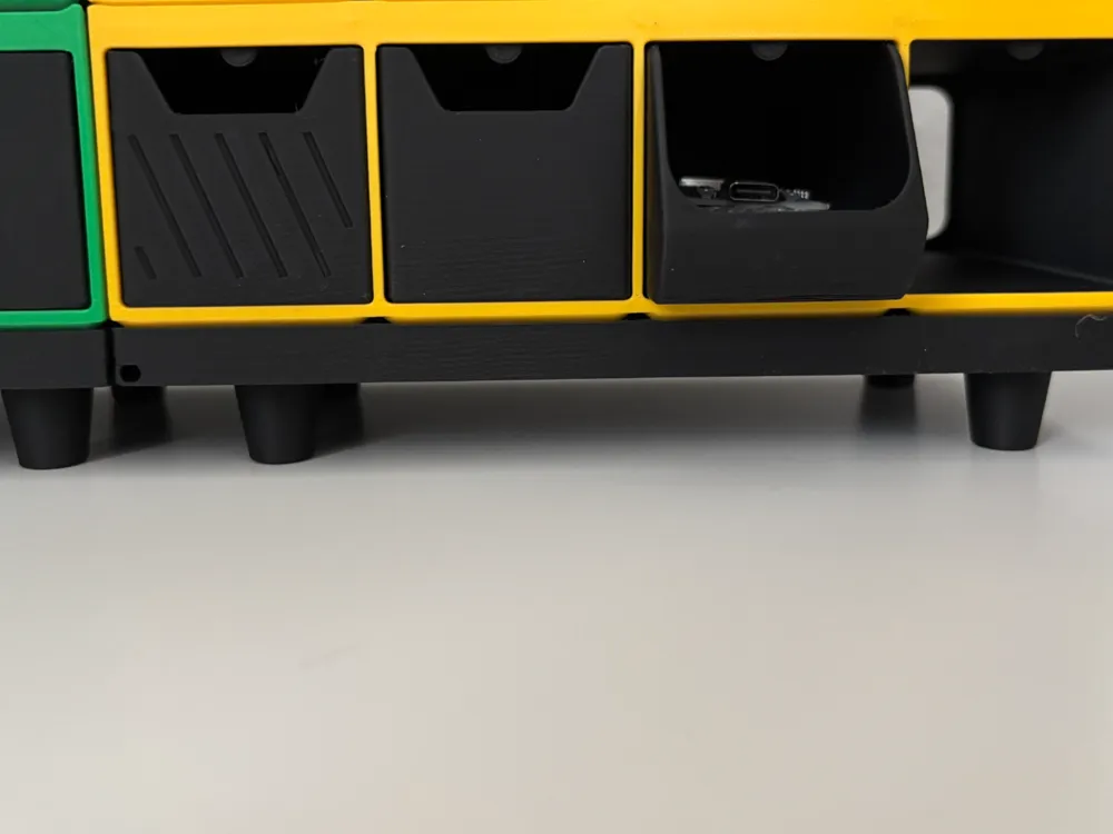 Gridfinity Baseplate modular | Expandable & Feet - Free 3D Print Model ...