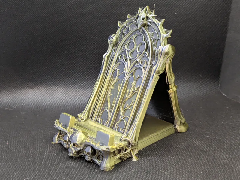 Gothic phone stand 01