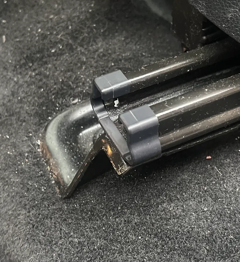 Ford seat rail cover