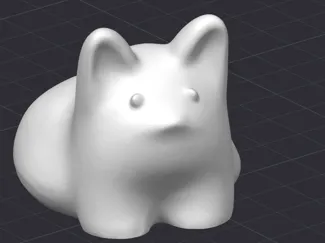 Pudding cat mold