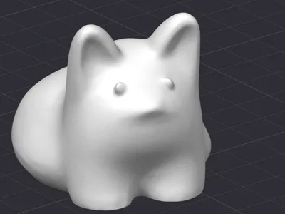 Pudding cat mold