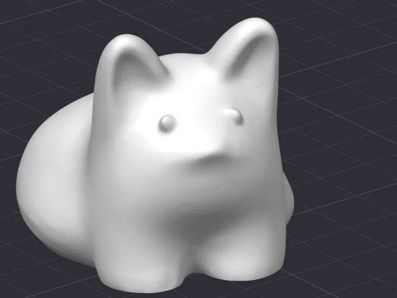 Pudding cat mold
