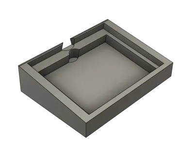 Photo box insert 180x130mm for 3 photo sizes