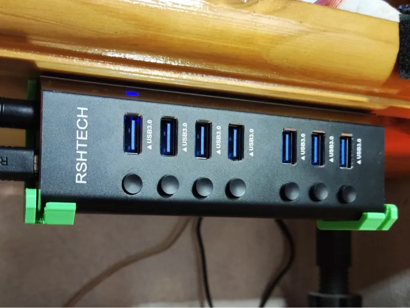 RSHTECH USB hub underdesk mount
