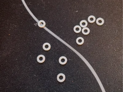 Washer for turbine model
