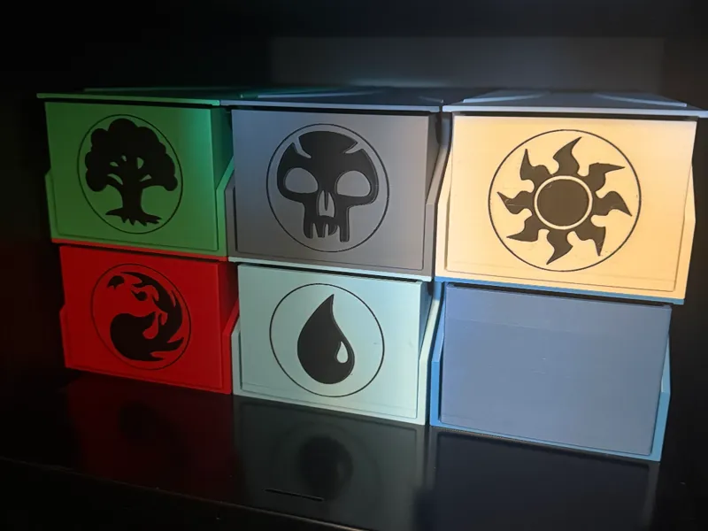 MTG Card Storage Bin – Short Slide-Out Organizer