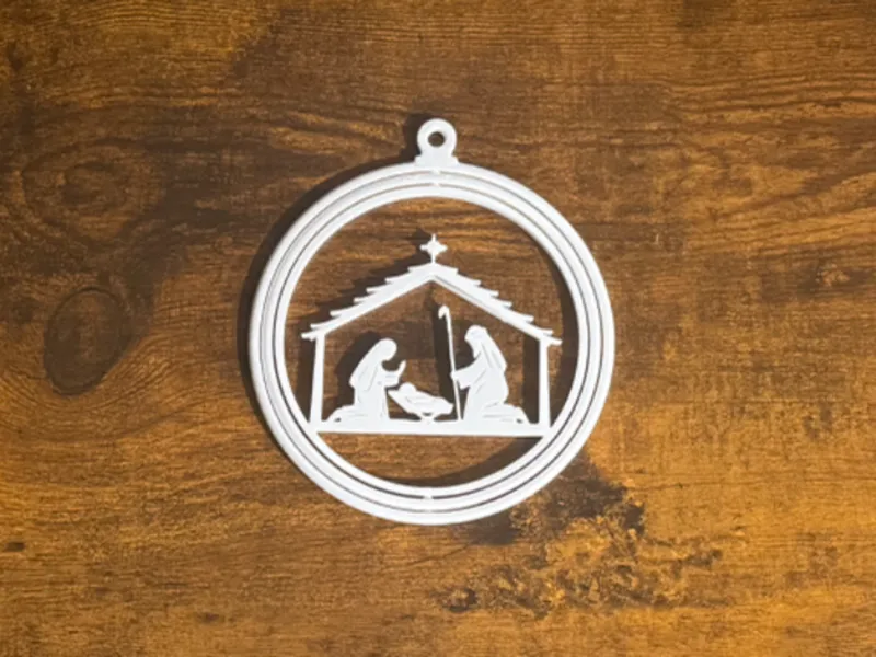 Christmas Nativity Ornament