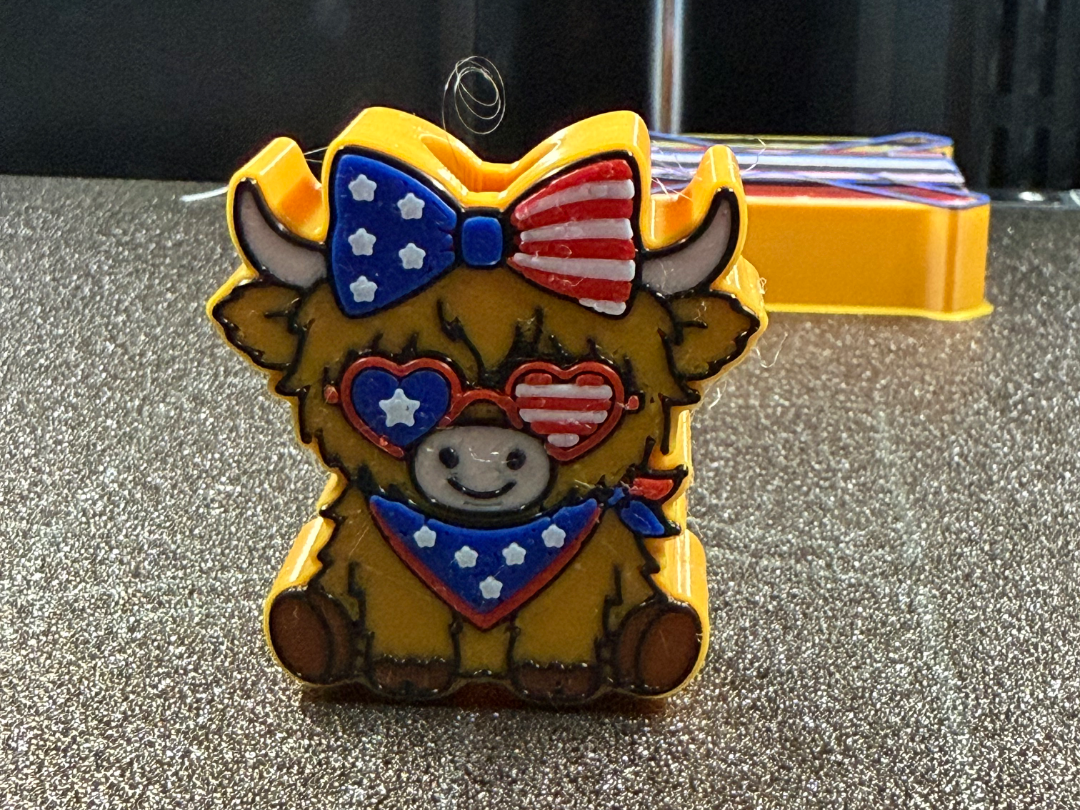 American Highland Cow Stanley Topper