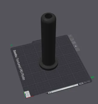 Barbell 1" OD to 2" OD adapter