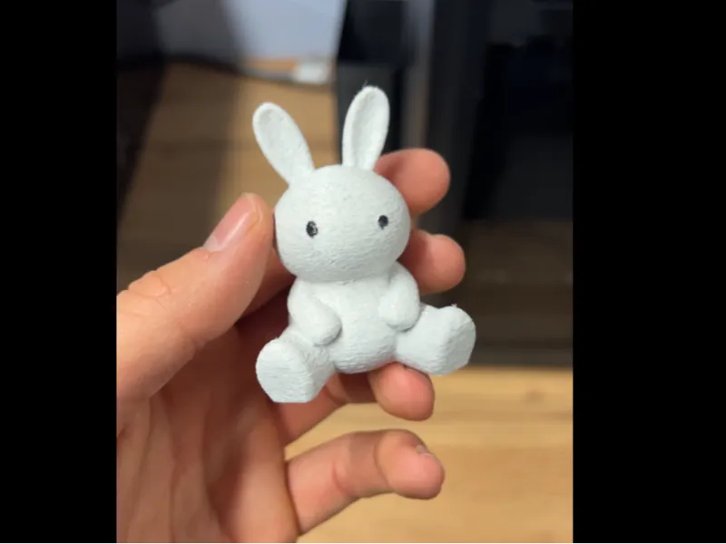 Minimalist Bunny –Easter Decoration |Easy Print
