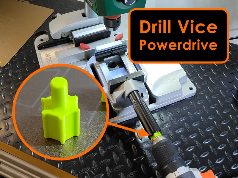 Bosch MS80G Machine Vice - Power Drive Adapter