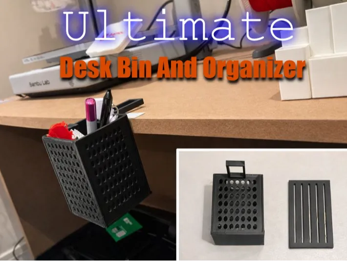 Desk Bin And Organiser
