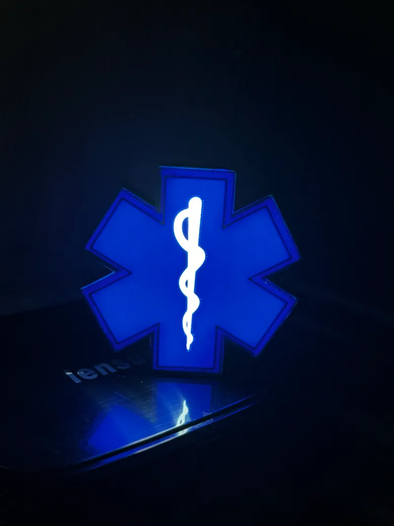 Star of Life Light box