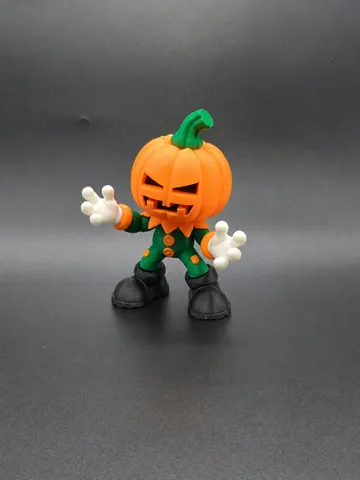 Accesorio para impresora 3D: Cute Chibi Halloween Pumpkin Monster - NO AMS — vista de referencia 4