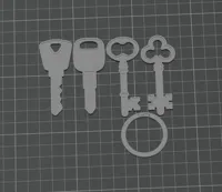 Single color, all on one plate