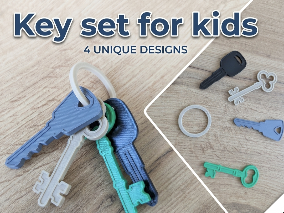 The "Stop Stealing My Keys!" – Key Set for kids