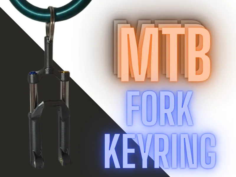 MTB fork keyring [V2 NOW AVAILABLE]
