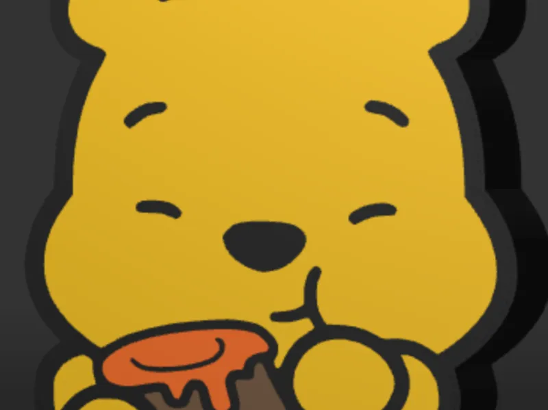 Nachtlicht Winnie Pooh Honigtopf
