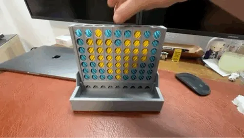 Connect 4 and Connect 5 - self-separating stones