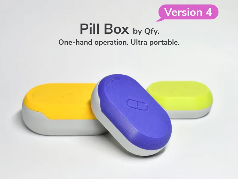 Pill Box | Sliding Lid