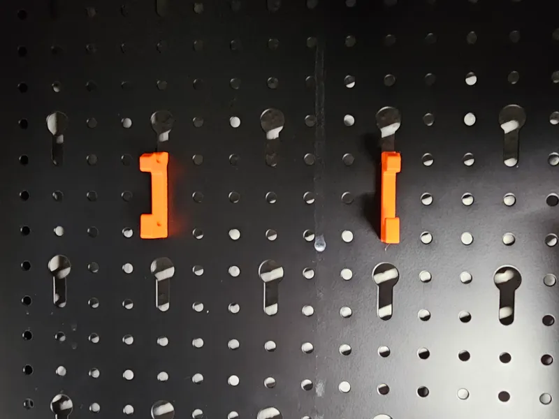 Peg Board Hook / Lochwand Haken