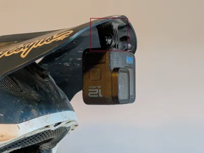GoPro Under Helmet Visor Mount