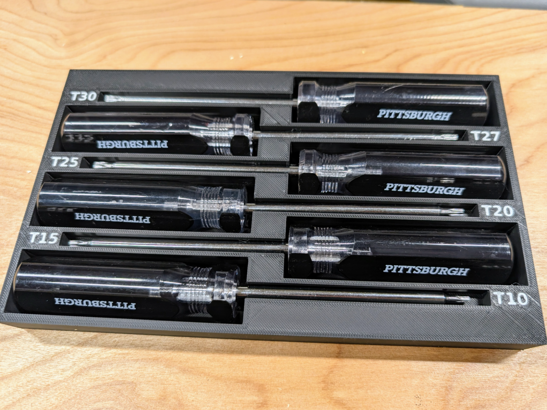 Pittsburgh Torx / Star Bit Driver Holder (6-Piece)