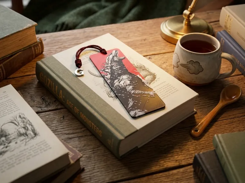 Red Sky Godzilla Bookmark 