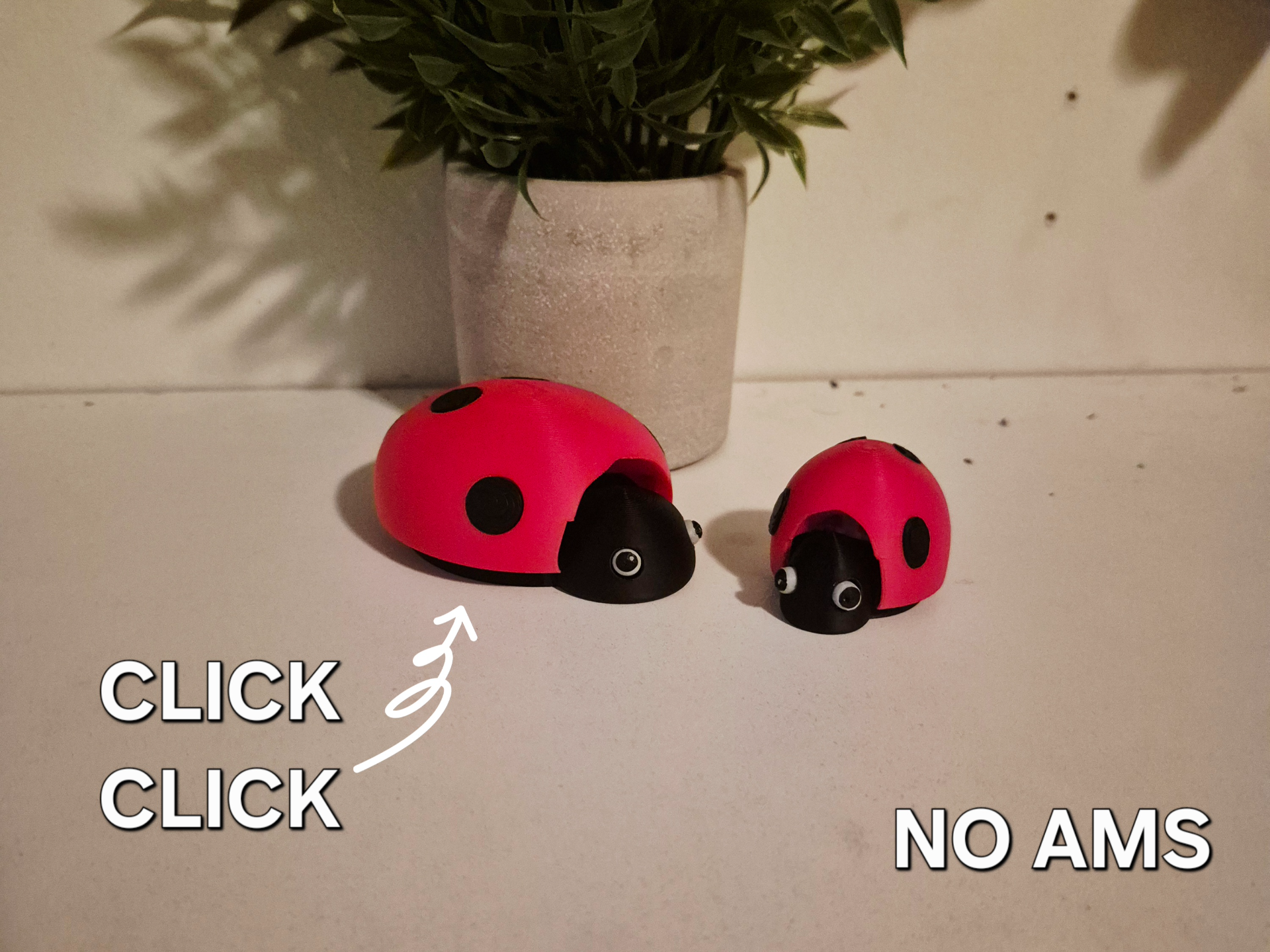 Ladybug Fidget Clicker