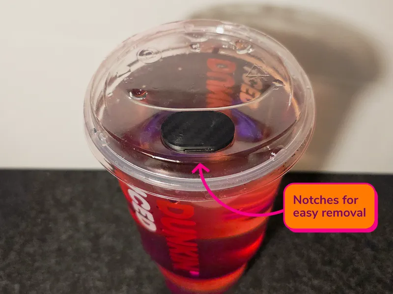 Dunkin Beverage Cap for Lid