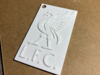 liverpool badge keychain