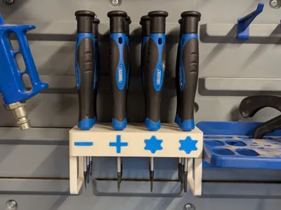 Parkside Wall Organiser Small Screwdriver Holder