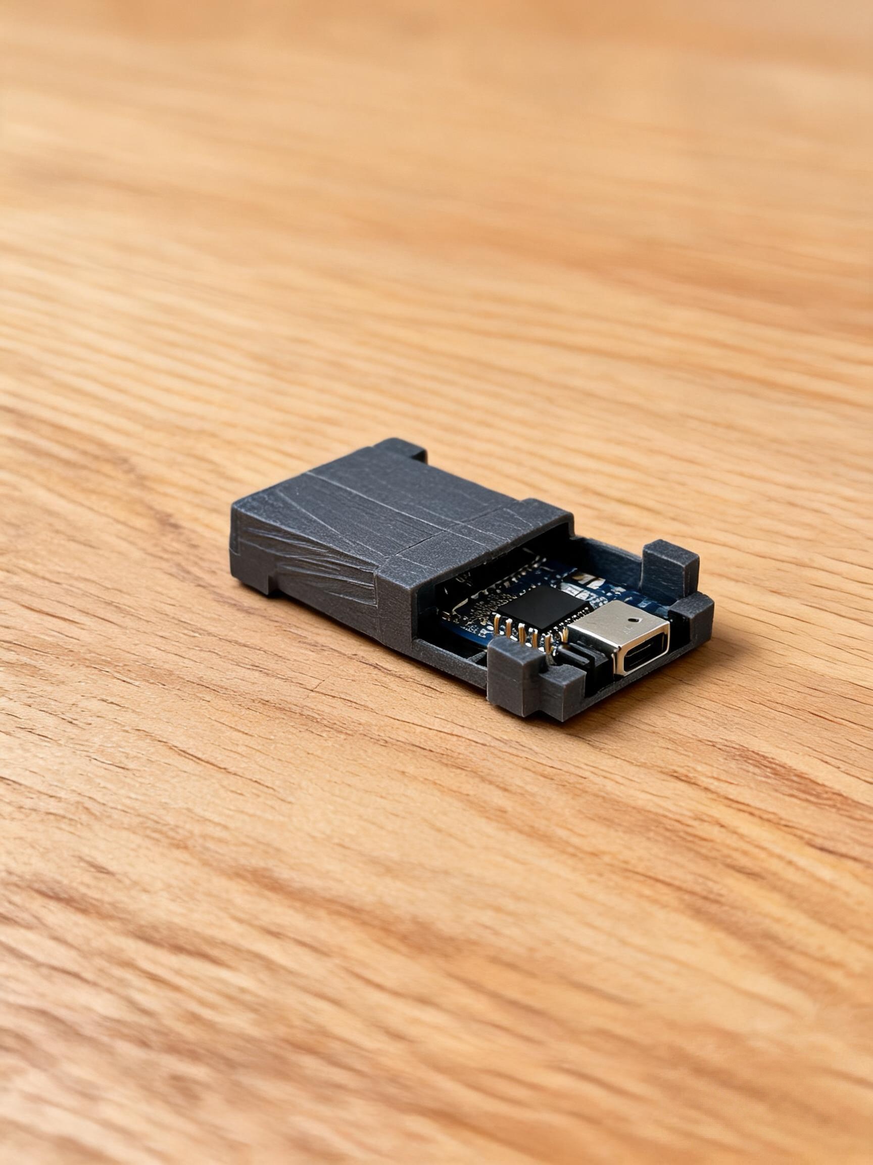 Miniatura 1 do modelo 3D ESP32-S3卡扣式保护外壳 
