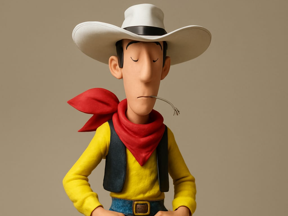 LUCKY LUKE DIBUJOS DE LOS 80